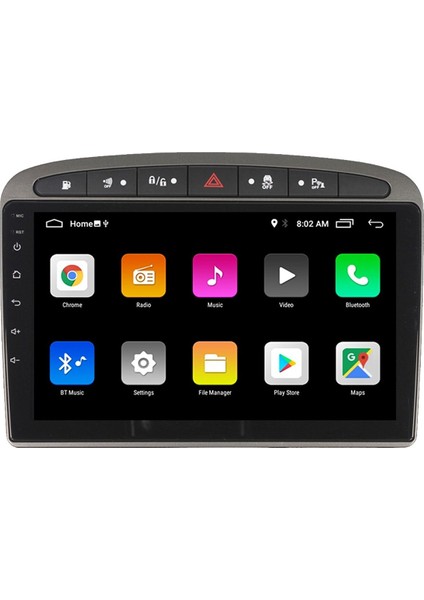 Peugeot 308 Android 2 GB Ram 32 GB Rom Carplay Android Multimedya