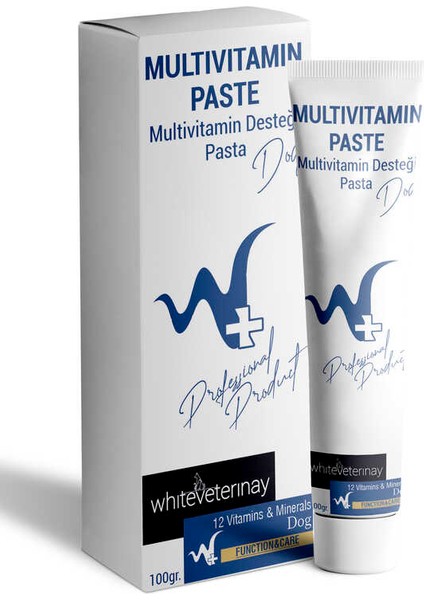 Whiteveterinay Multivitamin Dog Paste 100 gr ( Köpekler Için Multivitamin Macunu )