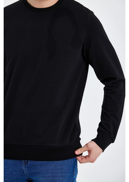 Bisiklet Yaka Basic Ince Mevsimlik Sweatshirt RD23YE581001 modelleri