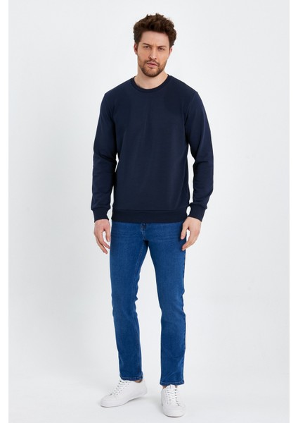Bisiklet Yaka Basic Ince Mevsimlik Sweatshirt RD23YE581001 fiyatları