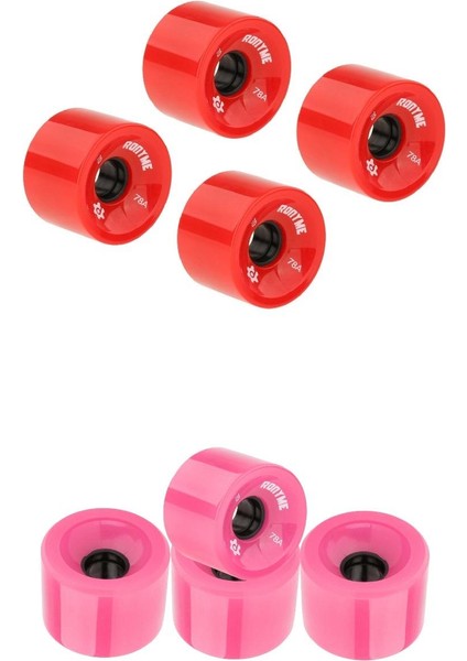 8 adet kaykay tekerlekleri 70x51mm Roller 78A (Yurt Dışından)