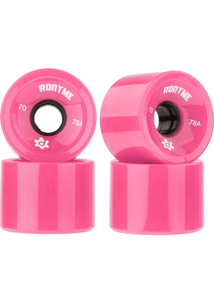 8 adet kaykay tekerlekleri 70x51mm Roller 78A (Yurt Dışından)