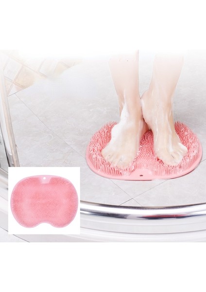 Emme Fincanı ile Tembel Sürtünme Geri Fırçası Banyo Alet Duvar Masajı (Pembe) (Yurt Dışından) fiyatları