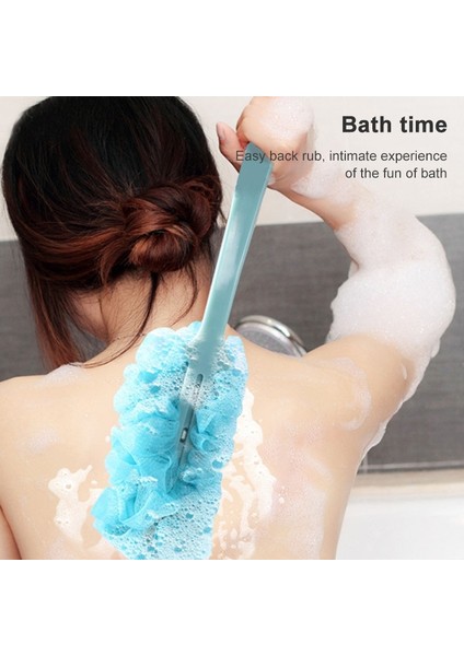 Uzun Sap Asılı Yumuşak Örgü Arka Gövde Banyo Duş Fırçası (Bej) (Yurt Dışından) fiyatları