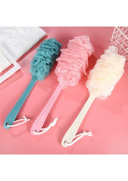 Kalın Kaymaz Uzun Saplı Banyo Fırçası Banyosu Ovma (Mavi) (Yurt Dışından) fiyatları