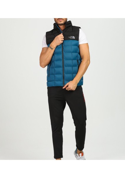 The North Face  Retro  Vst  Petrol Mavi Slim  Fit Erkek  Yelek