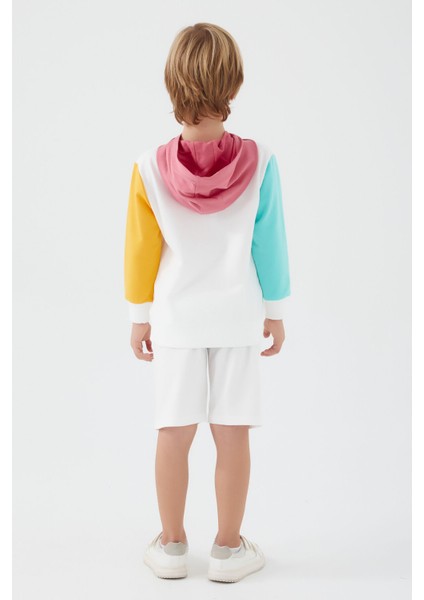 Happy Krem Erkek Çocuk Bermuda Takım indirimleri