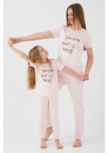 Best Giftaçık Turuncu Kız Çocuk Kısa Kol Pijama Takım fiyatları