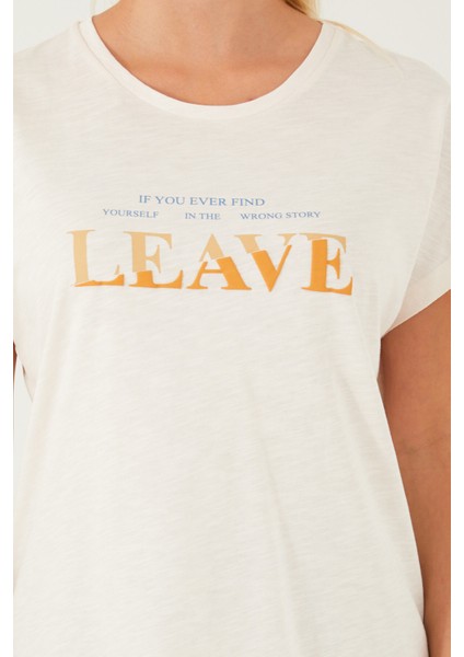 Leave Beyaz Kadın Kısa Kol Pijama Takım fırsatları
