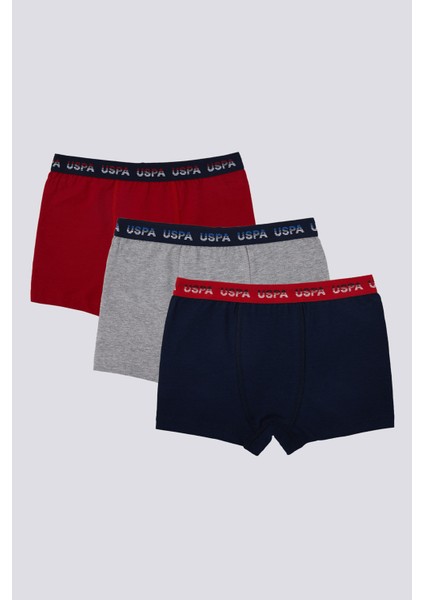 Striped Erkek Çocuk 3'lü Boxer
