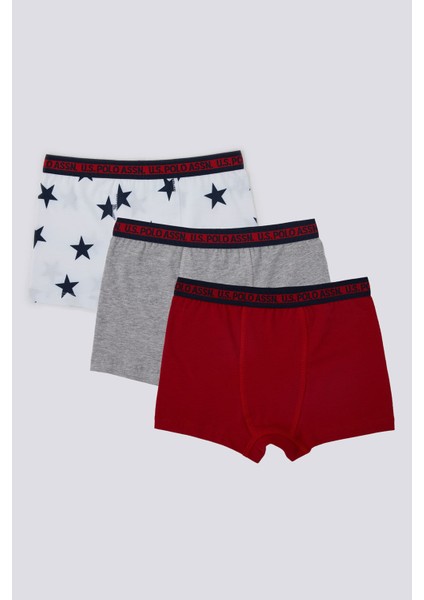 U.S. Polo Assn. Giyim Erkek Çocuk 3'lü Boxer