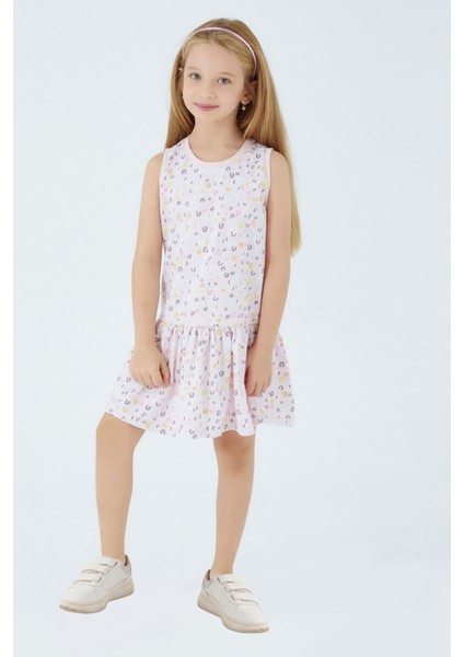 Energy Pembe Melanj Kız Çocuk Elbise modelleri