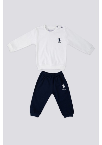 The Elegance Of Innocence Krem Bebek SweaT-shirt Takım