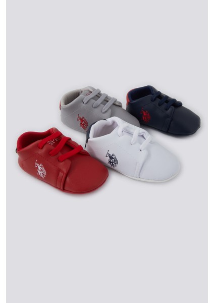 U.s. Polo Assn Comfortable Gri Erkek Bebek Ayakkabı