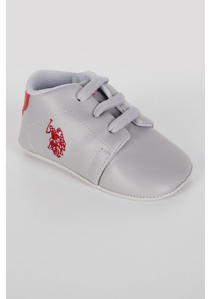 U.s. Polo Assn Comfortable Gri Erkek Bebek Ayakkabı