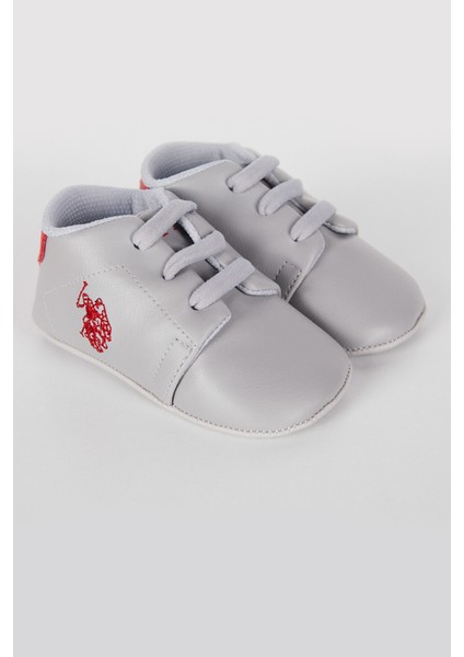 U.s. Polo Assn Comfortable Gri Erkek Bebek Ayakkabı