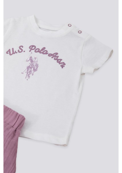 Stylish Comfortable Krem Bebek T-shirt Takım modelleri