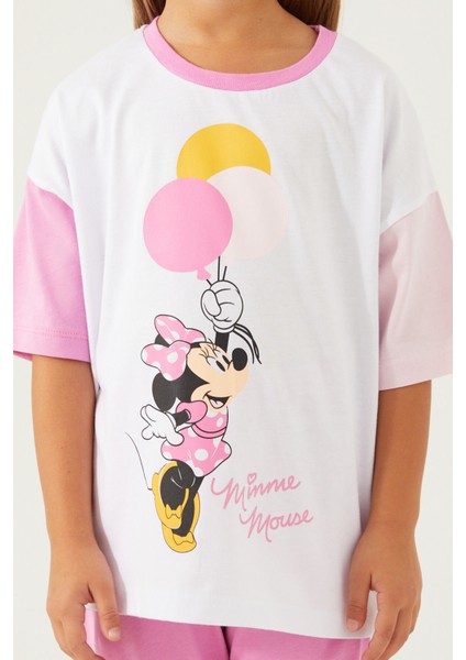 Ballons Beyaz Kız Çocuk Kısa Kol Pijama Takım