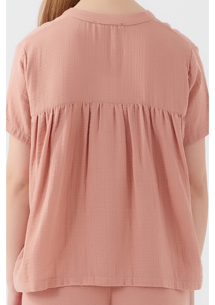 Innocence Pembe Kadın Kısa Kol Pijama Takım