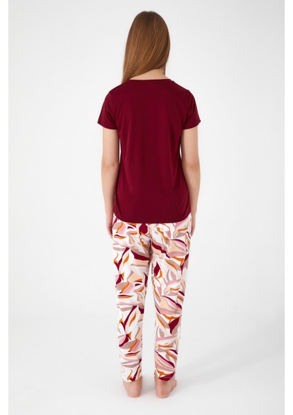 Ambitious Kahverengi Kadın Kısa Kol Pijama Takım indirimleri