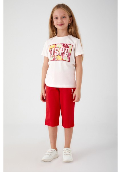 Colorful Leaves Beyaz Kız Çocuk Kapri Takım fiyatları