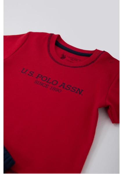 Stylish Kırmızı Bebek T-shirt Takım modelleri