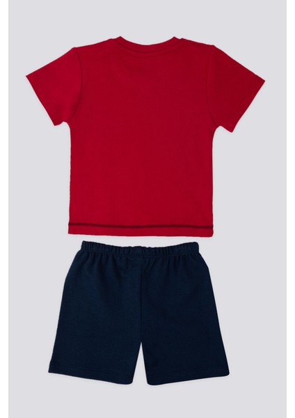 Stylish Kırmızı Bebek T-shirt Takım fırsatları