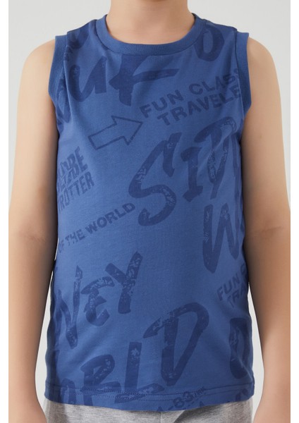 Adventure Mavi Erkek Çocuk Bermuda Takım fırsatları