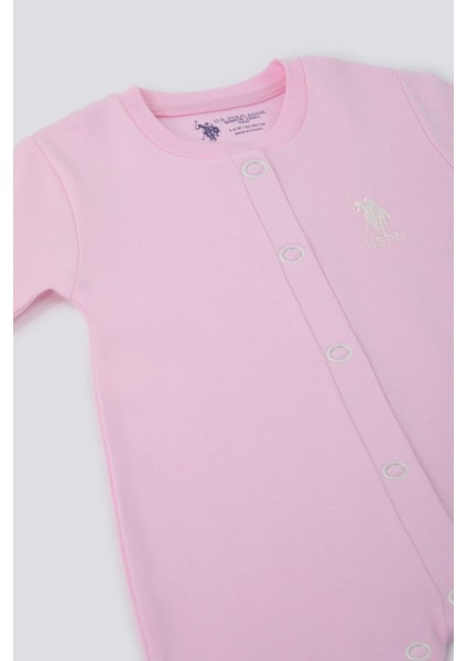 Cute Pinks Açık Pembe Bebek Tulum