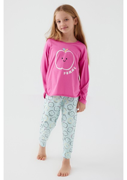 Pomme Applepembe Kız Çocuk Uzun Kol Pijama Takım fiyatları