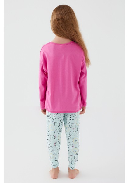 Pomme Applepembe Kız Çocuk Uzun Kol Pijama Takım indirimleri