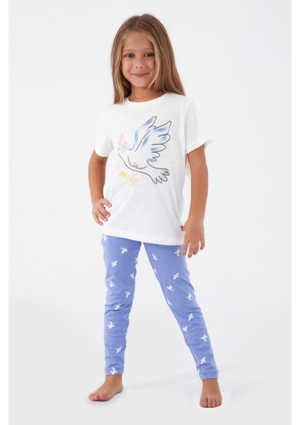 Bird Smile Krem Kız Çocuk Tayt Takım fiyatları