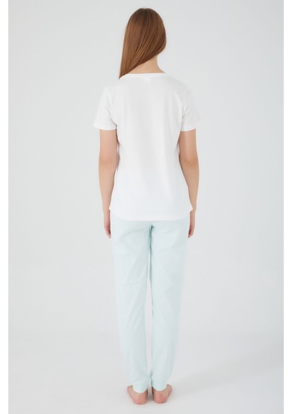Bears Krem Kadın Kısa Kol Pijama Takım indirimleri