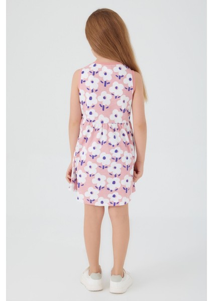 Florals Pembe Kız Çocuk Elbise indirimleri