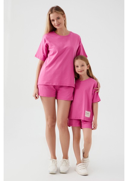 Future Begins With Us Pembe Kız Çocuk Şort Takım fiyatları