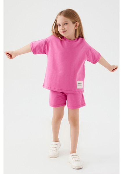 Future Begins With Us Pembe Kız Çocuk Şort Takım fırsatları