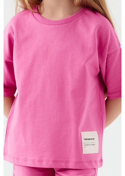 Future Begins With Us Pembe Kız Çocuk Şort Takım indirimleri