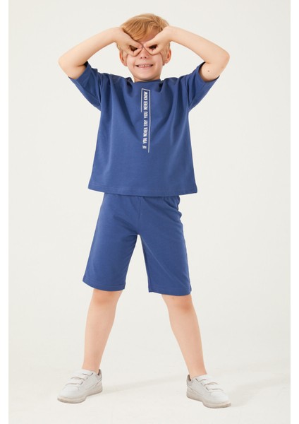 You Never Know Mor Erkek Çocuk Bermuda Takım modelleri