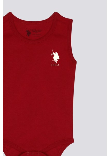 U.s. Polo Assn Happiness Kırmızı Bebek Body Zıbın