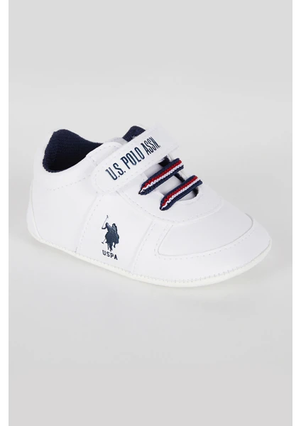 U.S. Polo Assn. Sweetie Beyaz Erkek Bebek Ayakkabı