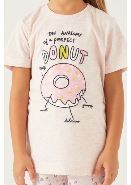 Donut Bej Kız Çocuk Kapri Takım fırsatları