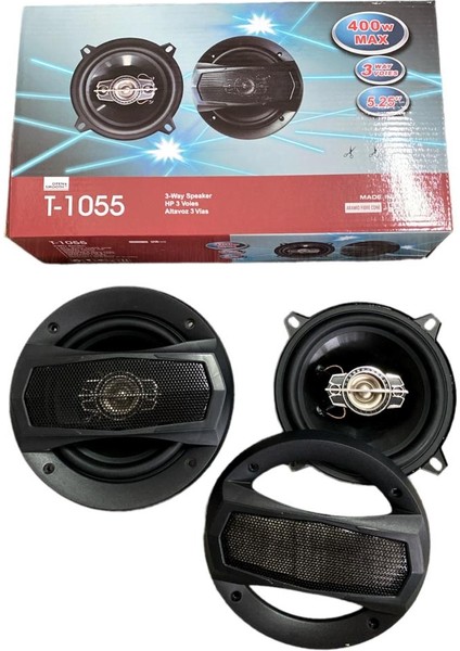 Ekt 13CM Oto Hoparlör 400W T-1055 fiyatları