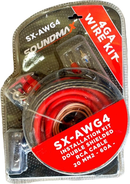 SOUNDMAX SXAW64 AMFİ KABLO SETİ fiyatları
