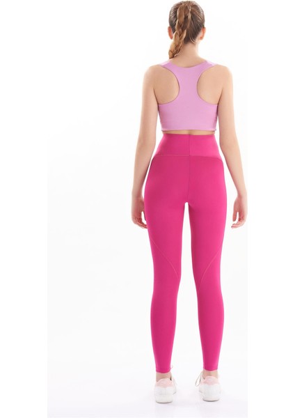 Kadın Karyoka Dikiş Detaylı Toparlayıcı Spor Tayt 7113 indirimleri