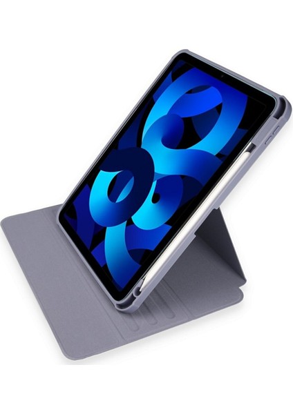 Apple Ipad Pro 4. Nesil M2 Çip 2022 Uyumlu 360 Dönebilen Kalem Bölmeli Standlı Kılıf