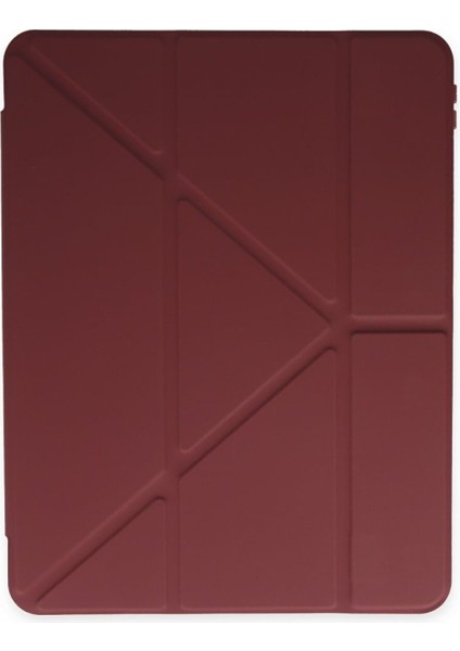 Apple Ipad Pro 4. Nesil M2 2022 Uyumlu Silikon Kılıf Origami Pencil
