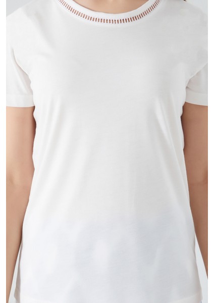 Rhythmic Krem Kadın Kısa Kol Pijama Takım fırsatları