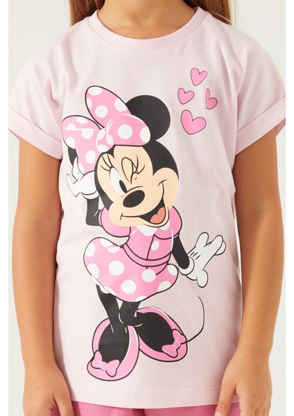 Pink Hearts Açık Pembe Kız Çocuk Şort Takım fiyatları
