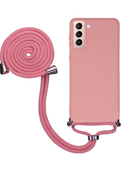 Samsung Galaxy Note 20 Ultra N985 Uyumlu Kılıf Silikon Boyundan Askılı Ipli Lansman Kapak Renkli Tpu