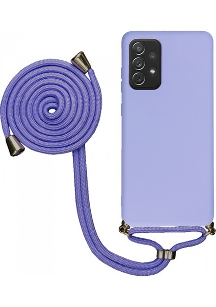 Huawei Nova 9 Uyumlu Kılıf Silikon Boyundan Askılı Ipli Lansman Kapak Renkli Tpu